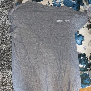 cute wake forest t shirt with sky line